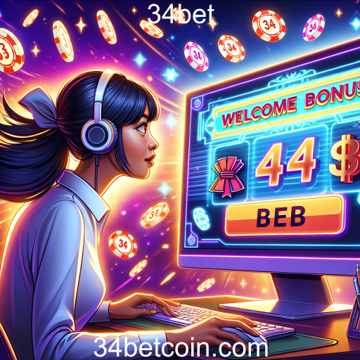 Aproveite o Bônus de Boas-Vindas no 34bet